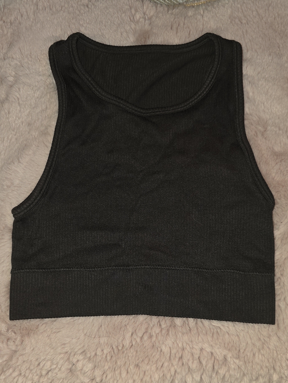 Skims Espresso Tank Crop Top